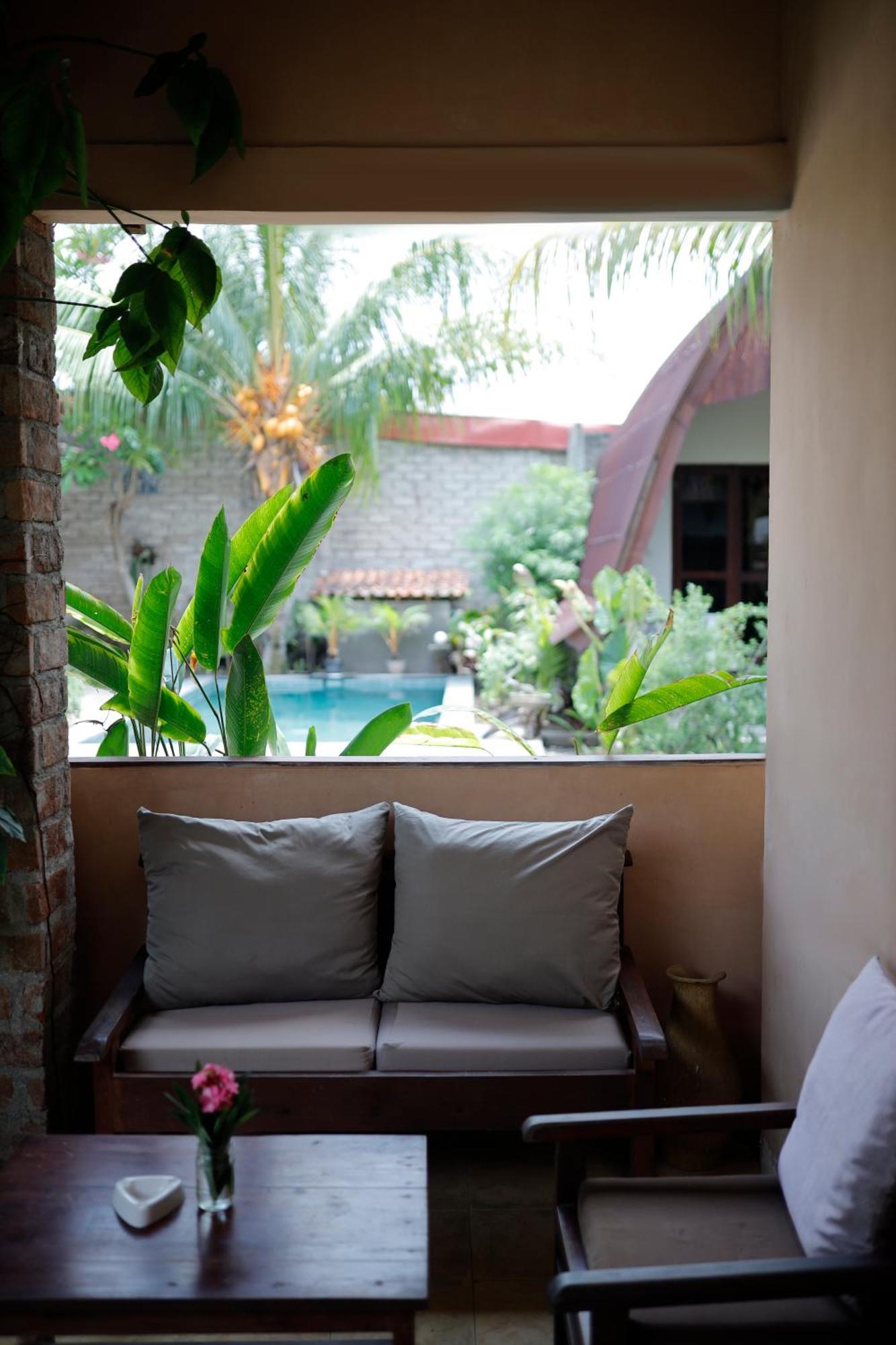 D'Gilian Bungalow Gili Trawangan Buitenkant foto