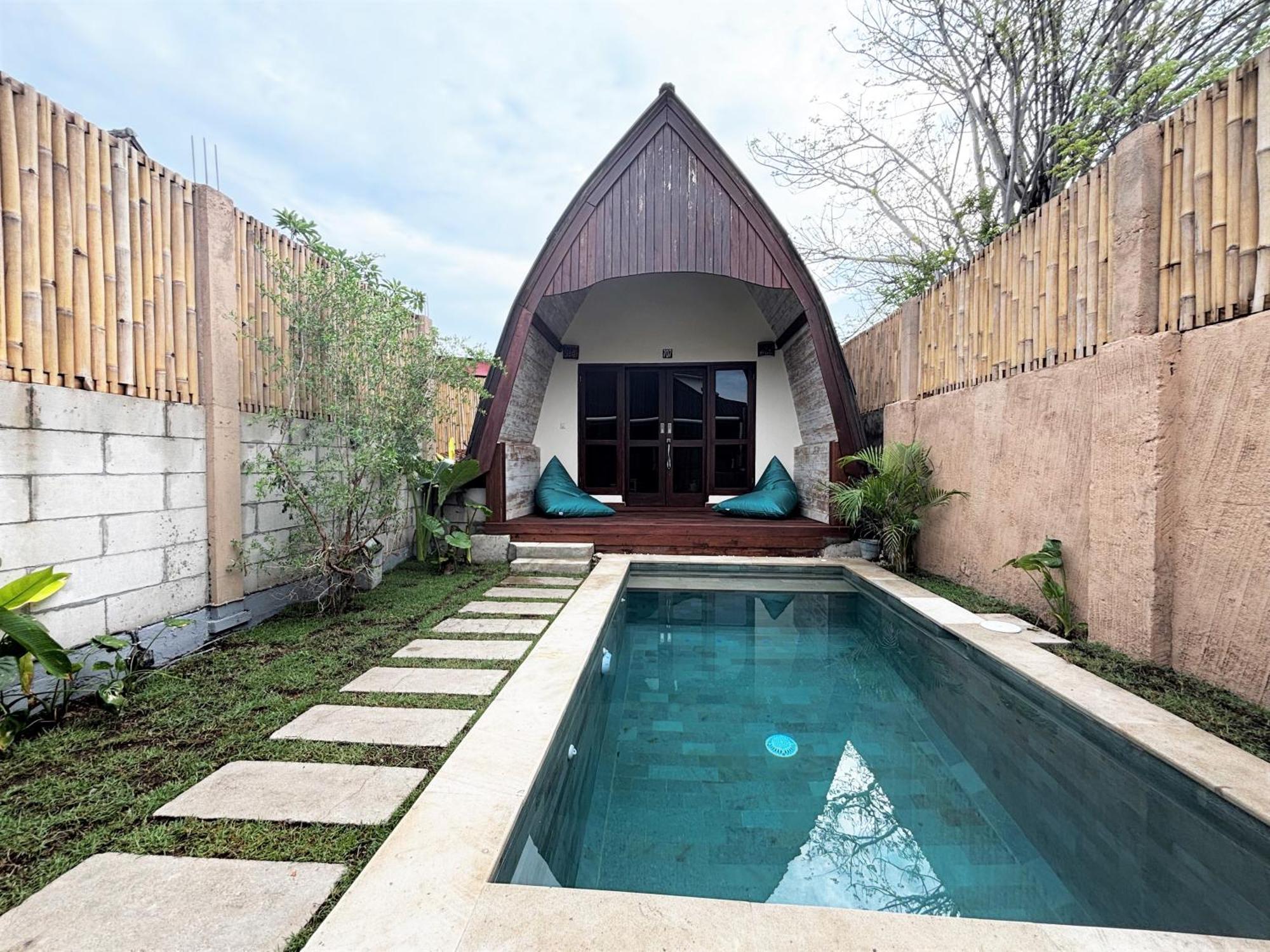 D'Gilian Bungalow Gili Trawangan Buitenkant foto