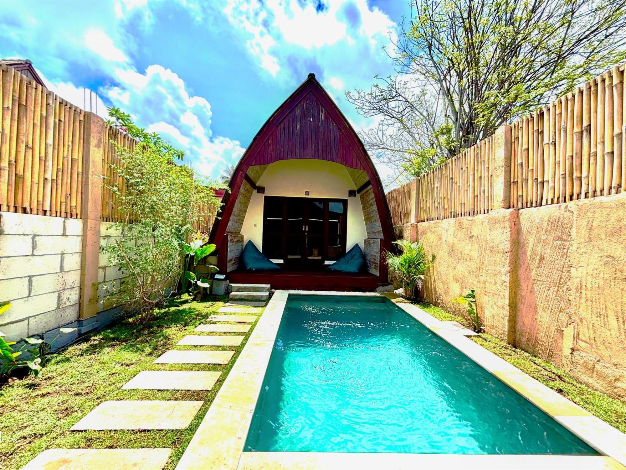 D'Gilian Bungalow Gili Trawangan Buitenkant foto