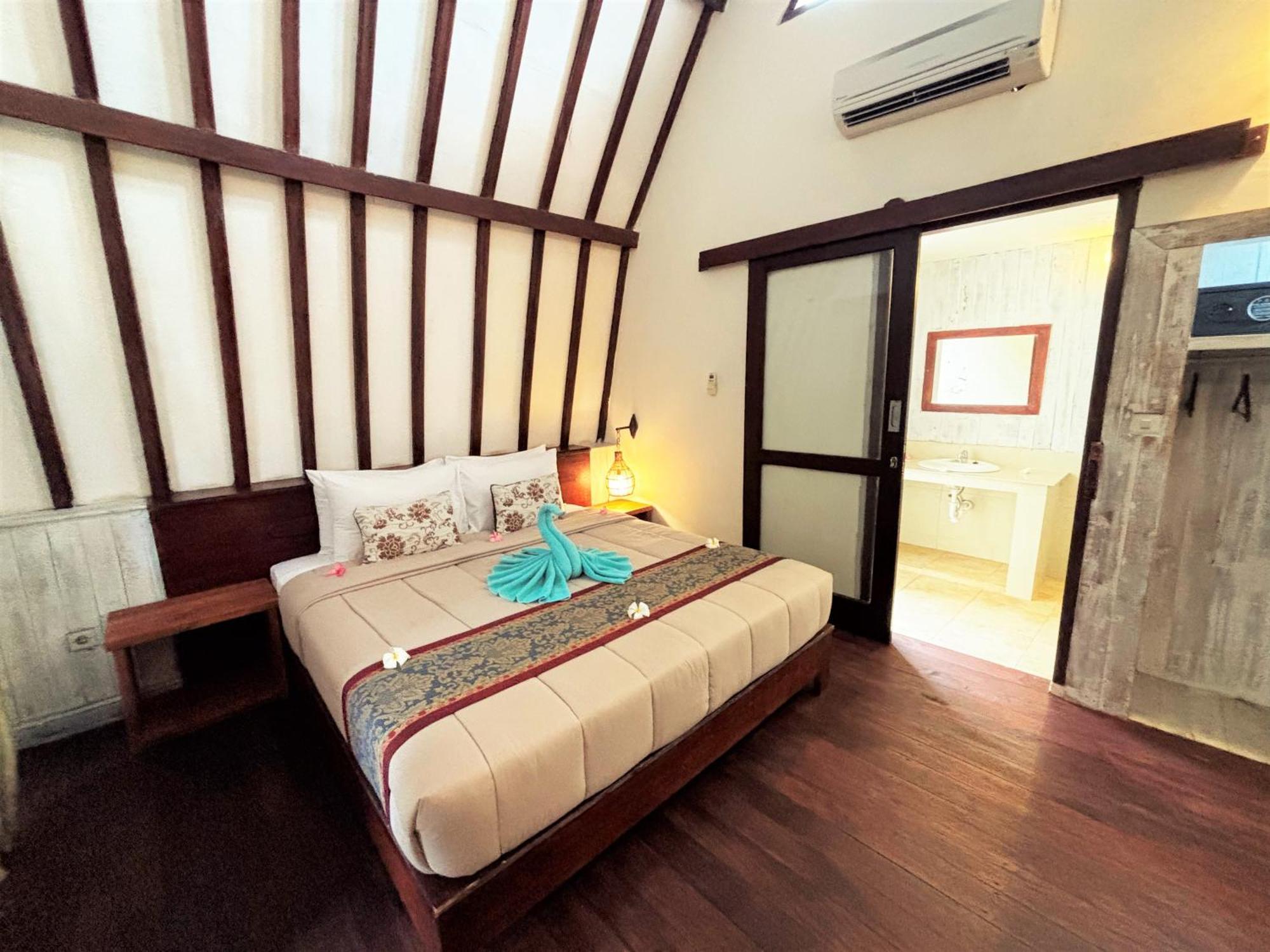 D'Gilian Bungalow Gili Trawangan Buitenkant foto