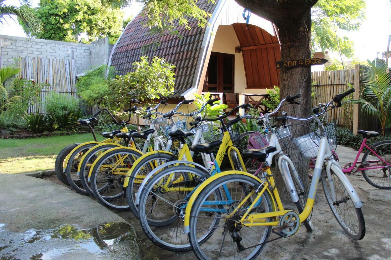D'Gilian Bungalow Gili Trawangan Buitenkant foto